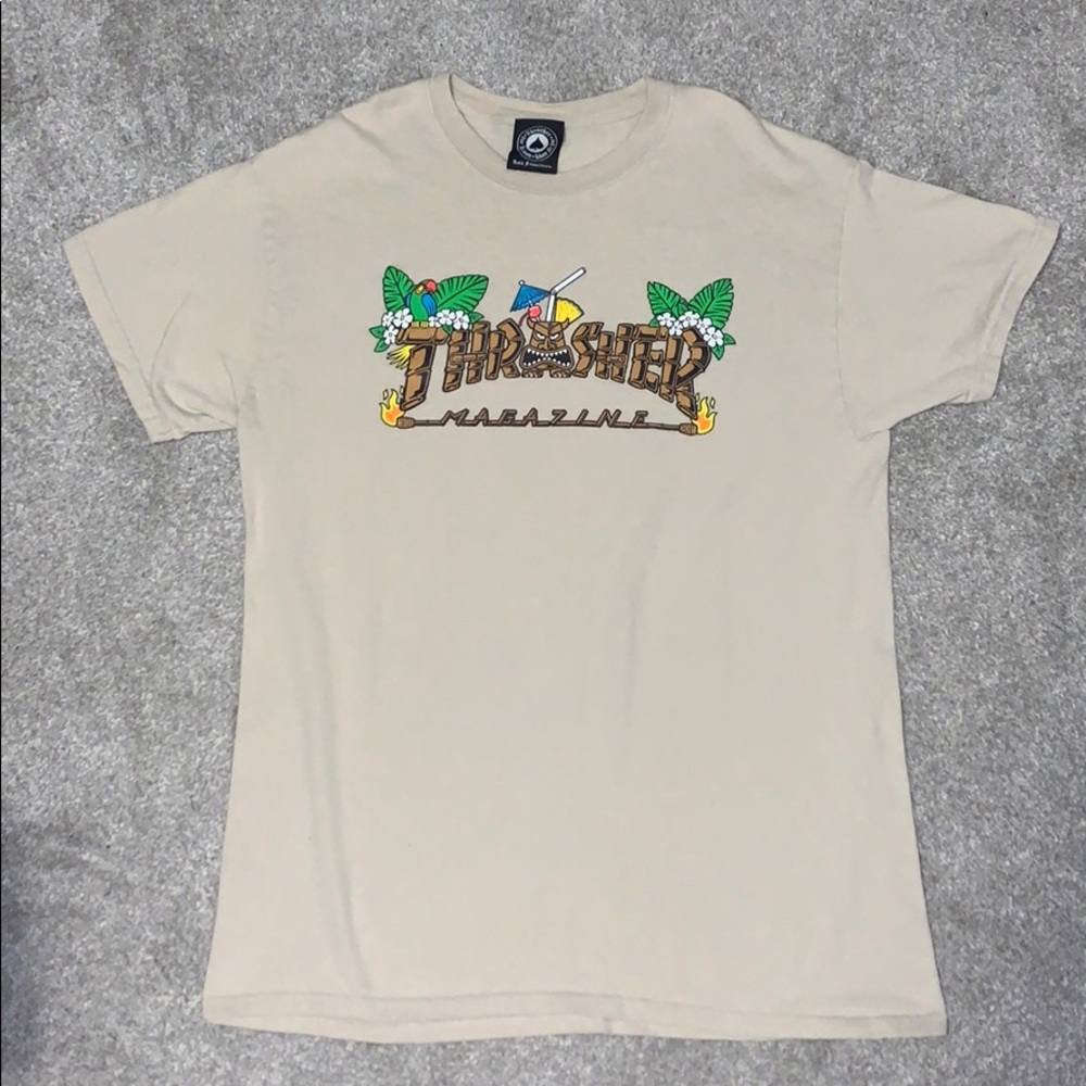 Thrasher Tiki Sand T-Shirt